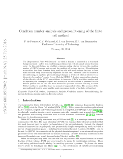 Condition number analysis and preconditioning of the finite cell