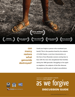 can mercy restore what genocide destroyed?