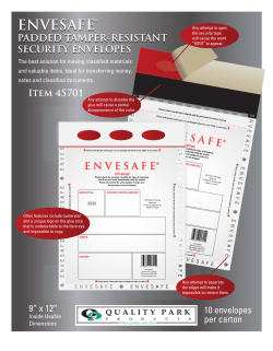 envesafe&reg; envesafe