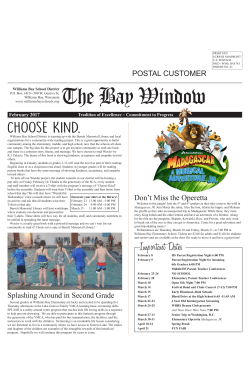 Important Dates - Williams Bay School District