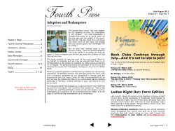 Adoption and Redemption - Fourth Presbyterian Church