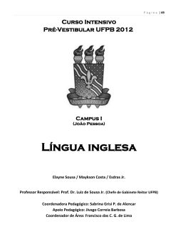 L&iacute;ngua inglesa