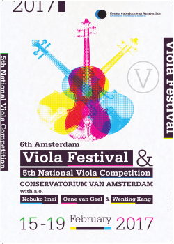 Viola Festival - Dutch Viola Society