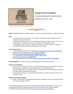Change-Gin for the Better?