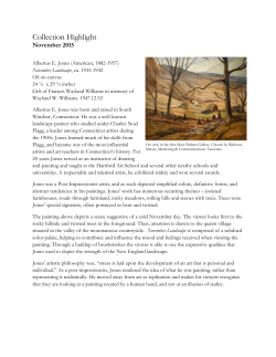 Collection Highlight - Lyman Allyn Art Museum