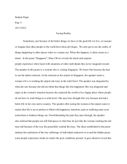 Facing Reality - Chabot College