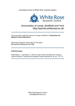 - White Rose Research Online