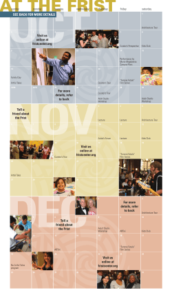 at the frist - Frist Center for the Visual Arts