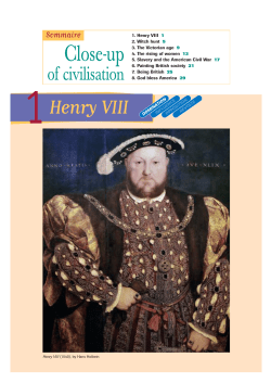 Henry VIII Close-up