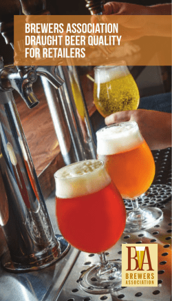 Brewers Association Draught Beer Quality for Retailers