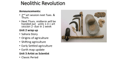 Neolithic Revolution