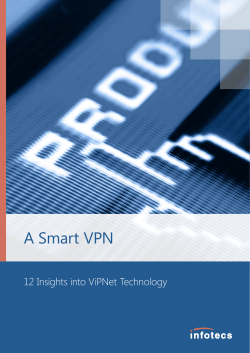 A Smart VPN - Infotecs GmbH