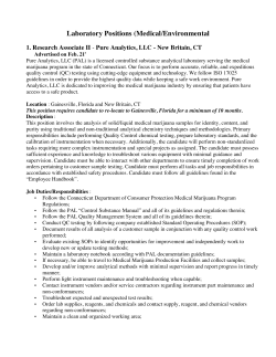Biology Lab Positions - Central Connecticut State University