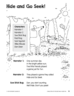 Hide and Go Seek! - Scholastic Canada