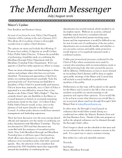 The Mendham Messenger