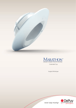 Surgical Technique Cemented Cup