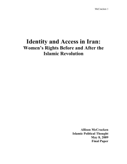 Identity and Access in Iran