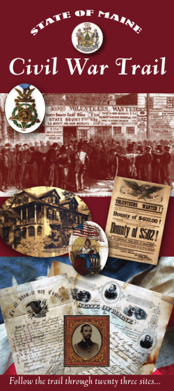 Maine Civil War Trail - Pejepscot Historical Society