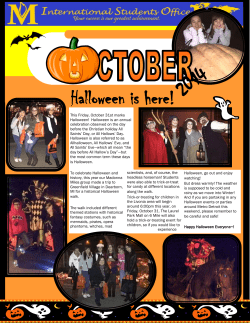 October - Madonna University