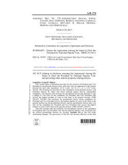 Assembly Bill 274 - Nevada Legislature