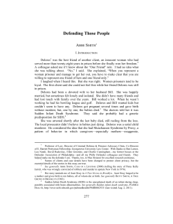 Defending Those People - Moritz College of Law