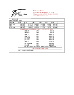 FEB 15 3.78 -8 H15 MAR 15 3.80 -6 H15 APR 15 3.81