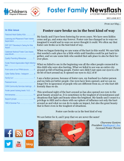 Foster care broke us in the best kind of way