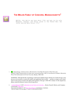 the melvin family - Kouroo Contexture