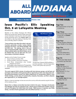 October 2016 All Aboard Indiana