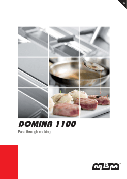 Brochure DOMINA 1100