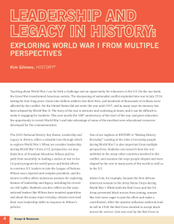 leadership and legacy in history