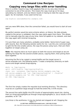 Copying very large files with error handling