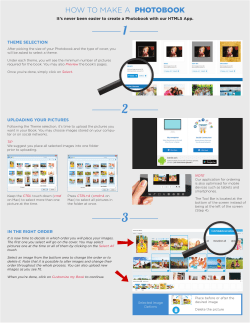 PDF Quick Guide - Centre photo Jean Coutu