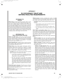 r-2 occupancy toilet and bathing facilities requirements