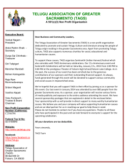 Telugu Association of Greater Sacramento