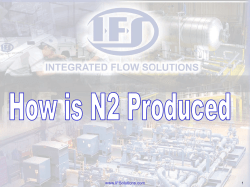 How is Industrial Nitrogen Gas (N2) Produced/Generated?