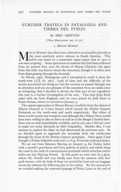 further travels in patagonia and tierra del fuego