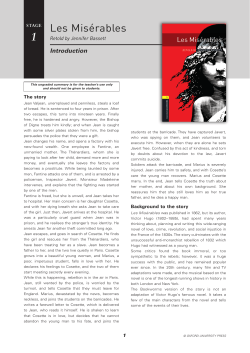 Les Mis&eacute;rables - Englishcenter
