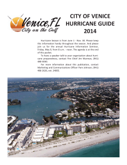 Hurricane Guide - City of Venice