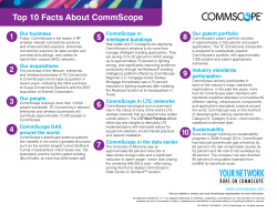 Learn more about CommScope