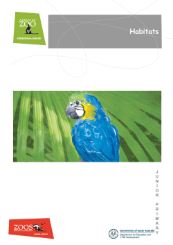 Habitats - Zoos South Australia