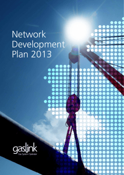 Network Development Plan 2013 - Commission for Energy Regulation