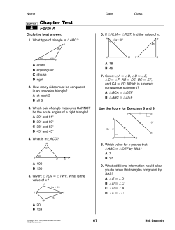 Chapter Test 4