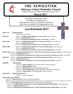 March 2017 - Mulvane UMC