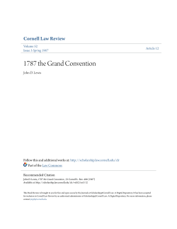 1787 the Grand Convention