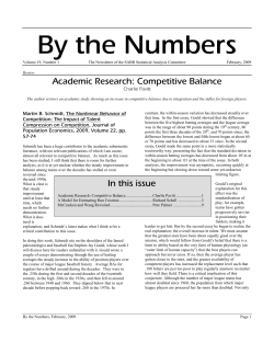 February, 2009 - Phil Birnbaum