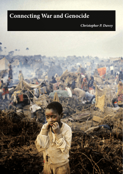 Connecting War and Genocide - International Relations Insights