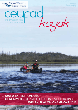 CROATIA EXPEDITION 2015 SEAL RIVER &ndash; 600KM OF PADDLING