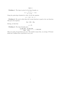 Solutions! - Stony Brook Mathematics