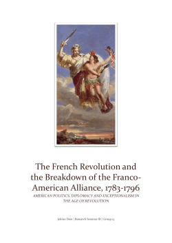 The French Revolution and the Breakdown of the Franco